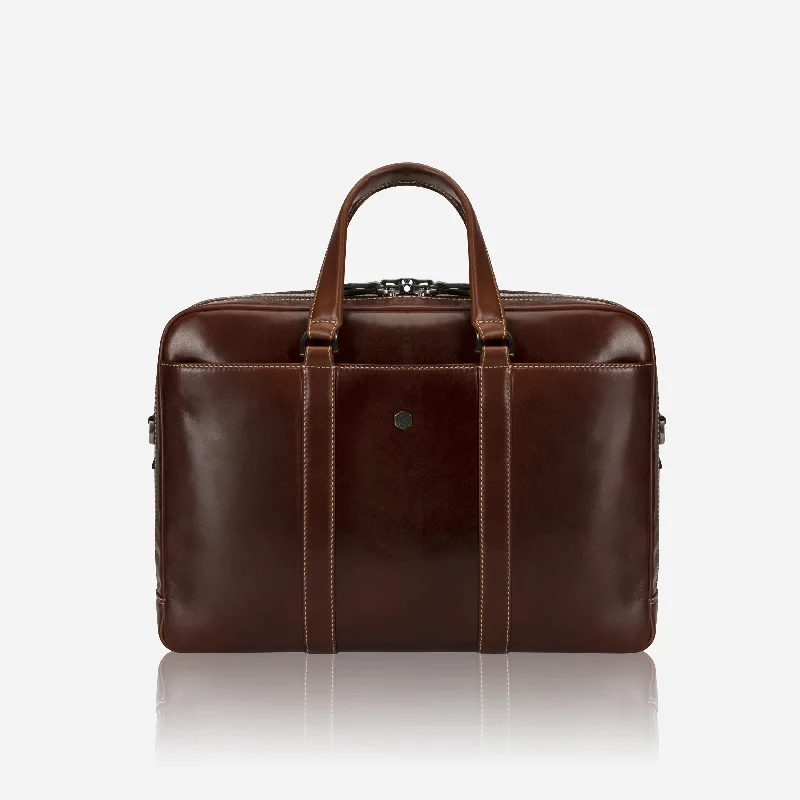 17"" Laptop Briefcase, Mocha