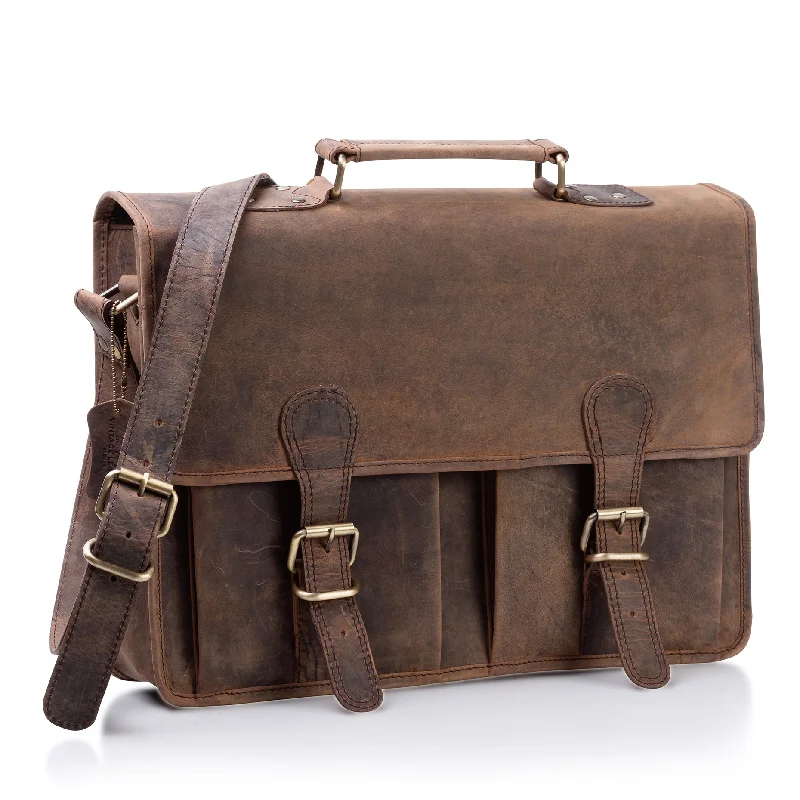 Leather Messenger Bag - Melbourne