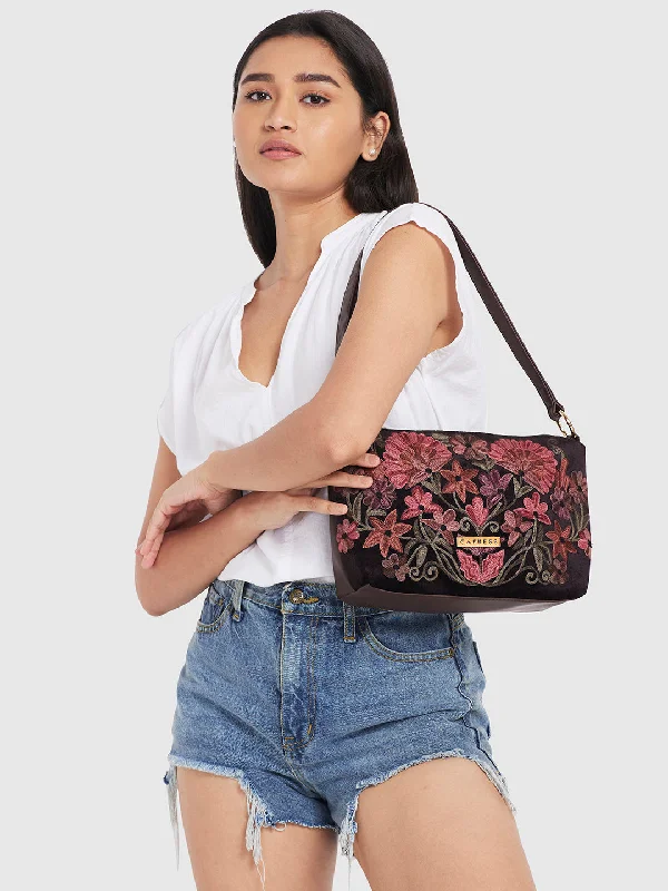 Caprese Tresna Embroidery Crossbody Handbag