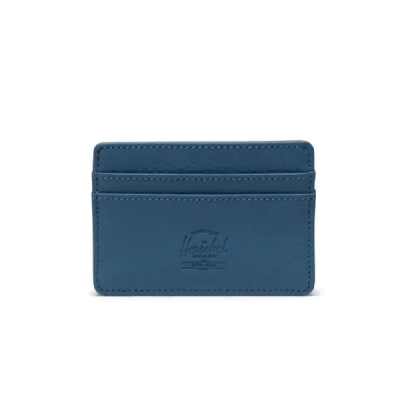 Charlie Wallet (Vegan Copen Blue Leather)