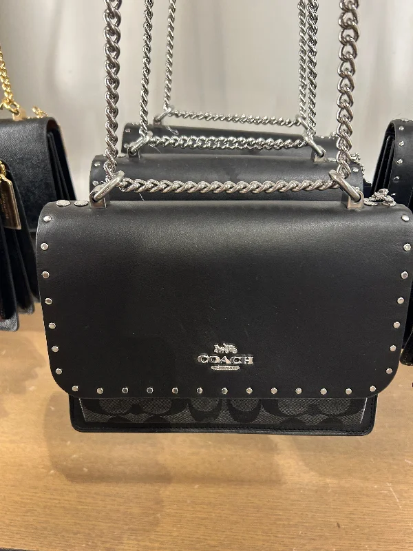 Coach Klare Crossbody In Signature Smoke With Rivets (Pre-Order)