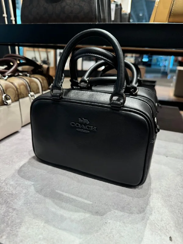 Coach Satchel Crossbody In Black Cooper (Pre-Order)