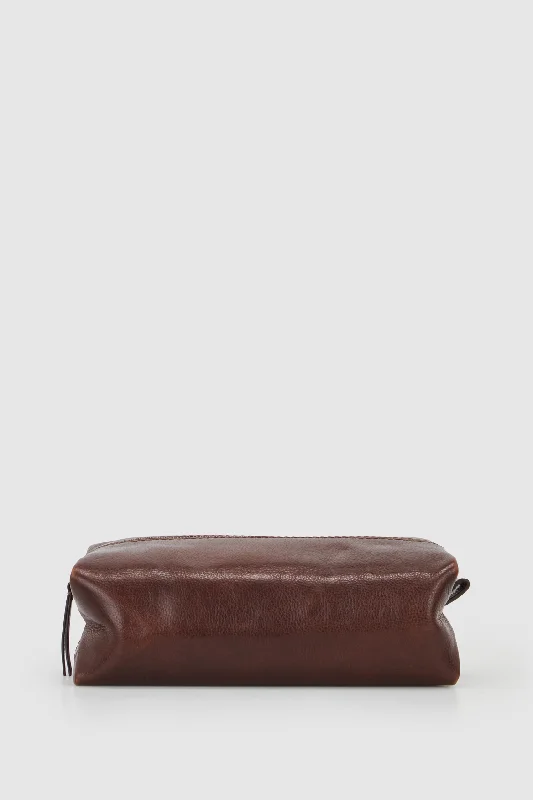 Jackson Leather Washbag