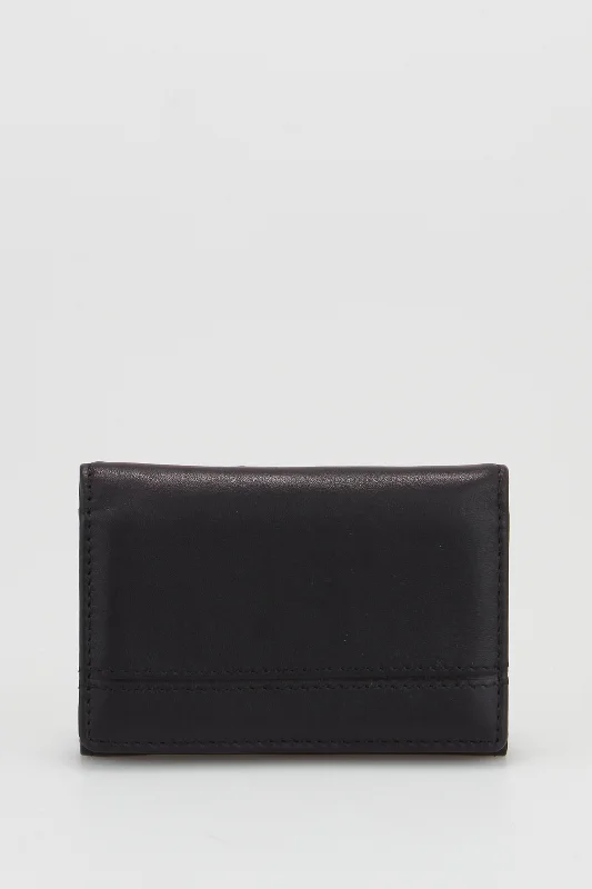 Leather Small Trifold Wallet