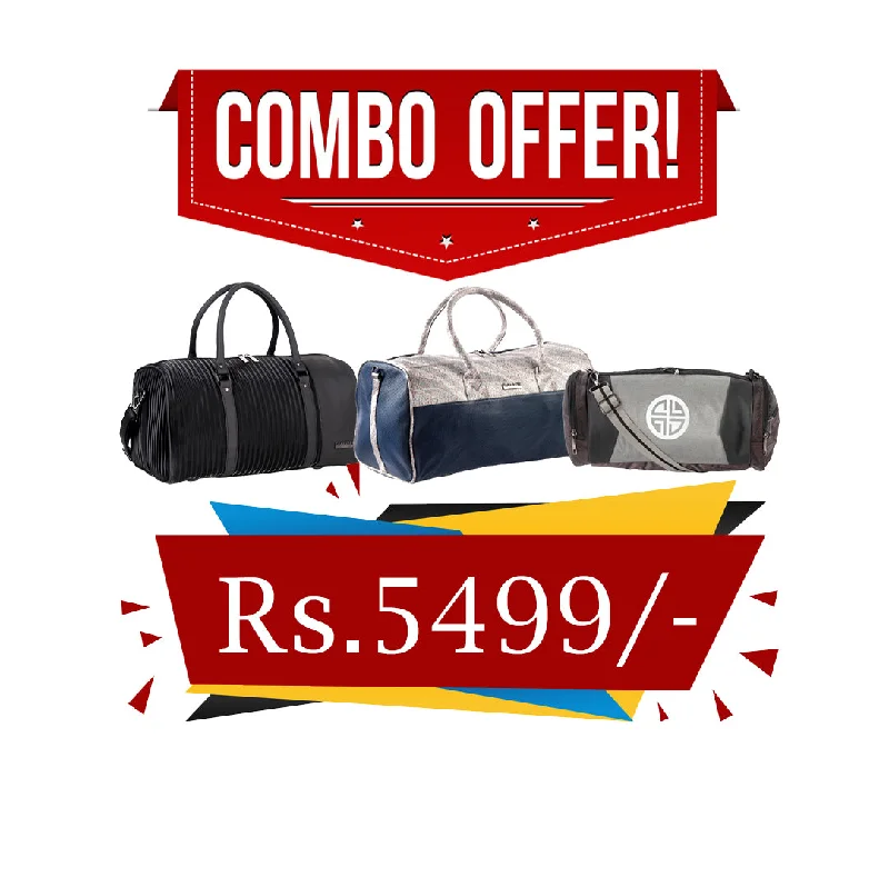 Combo Offer - Duffle + Gym Duffle - 3