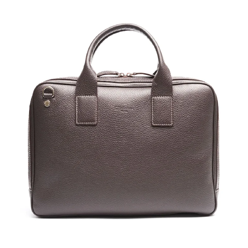 DARK BROWN BRIEFCASE