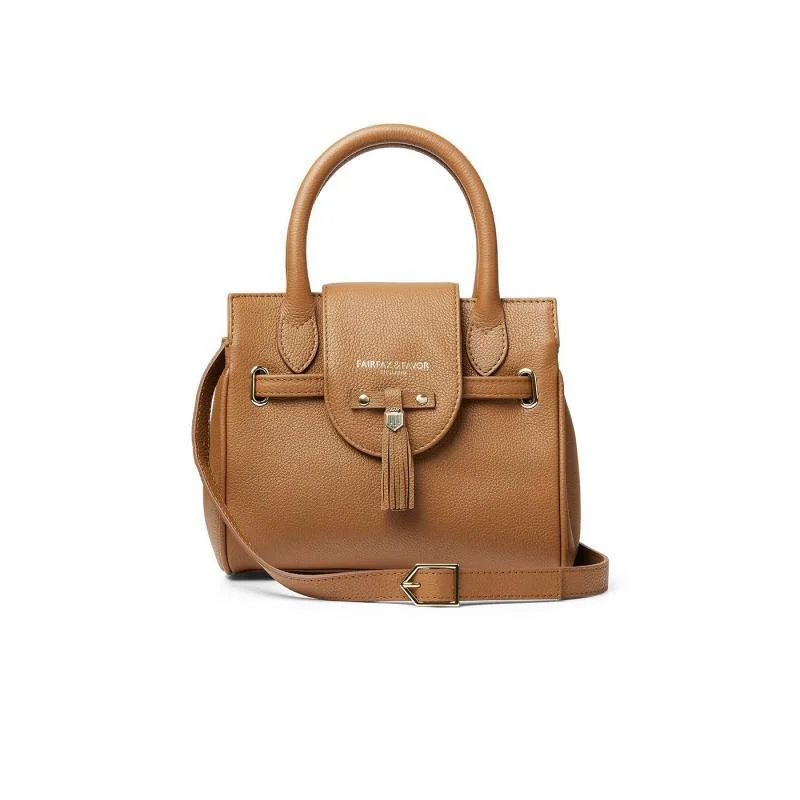 Fairfax & Favor Mini Windsor Handbag - Tan Leather