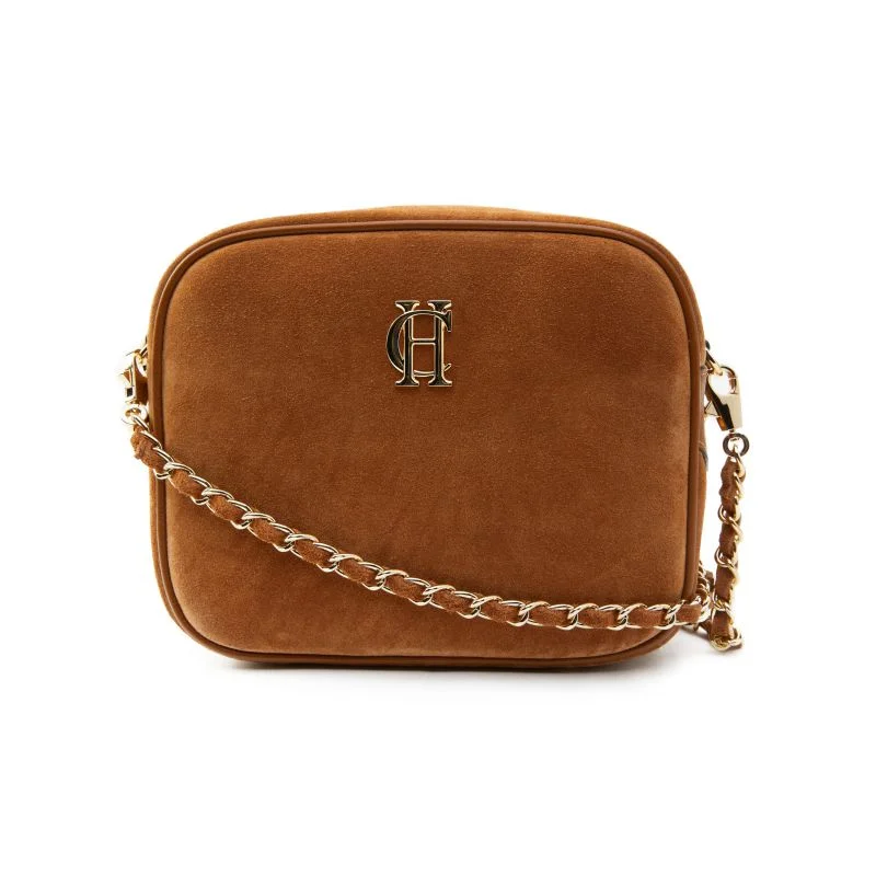 Holland Cooper Soho Ladies Camera Bag - Tan Suede