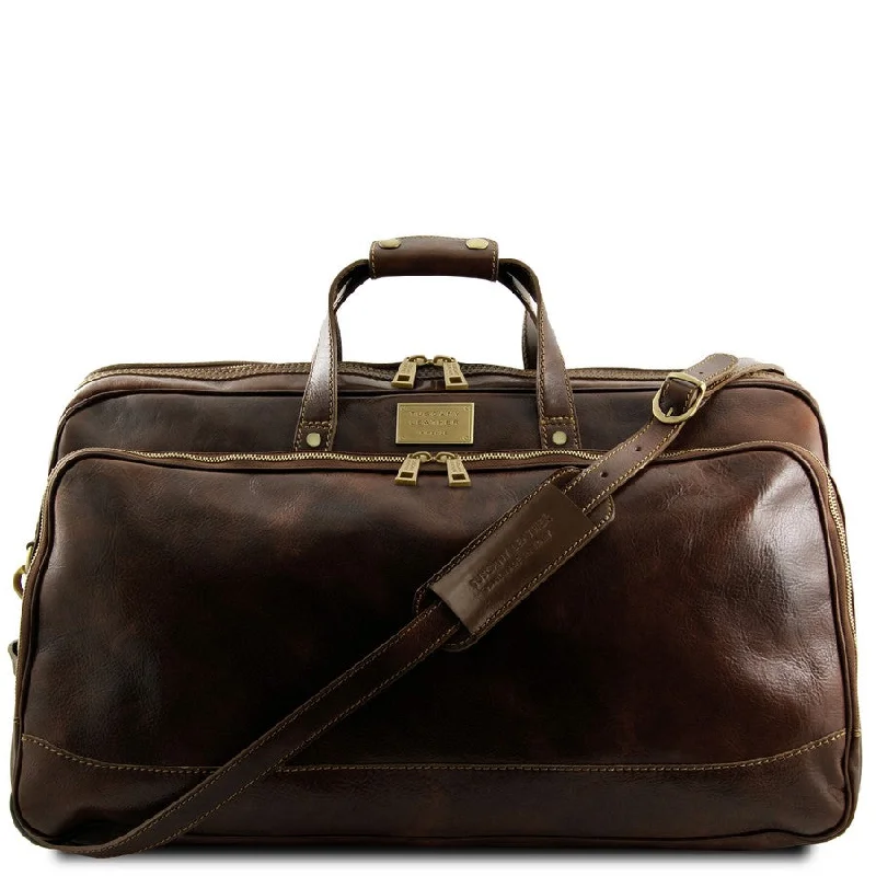 Bora Bora Large Leather Trolley Bag