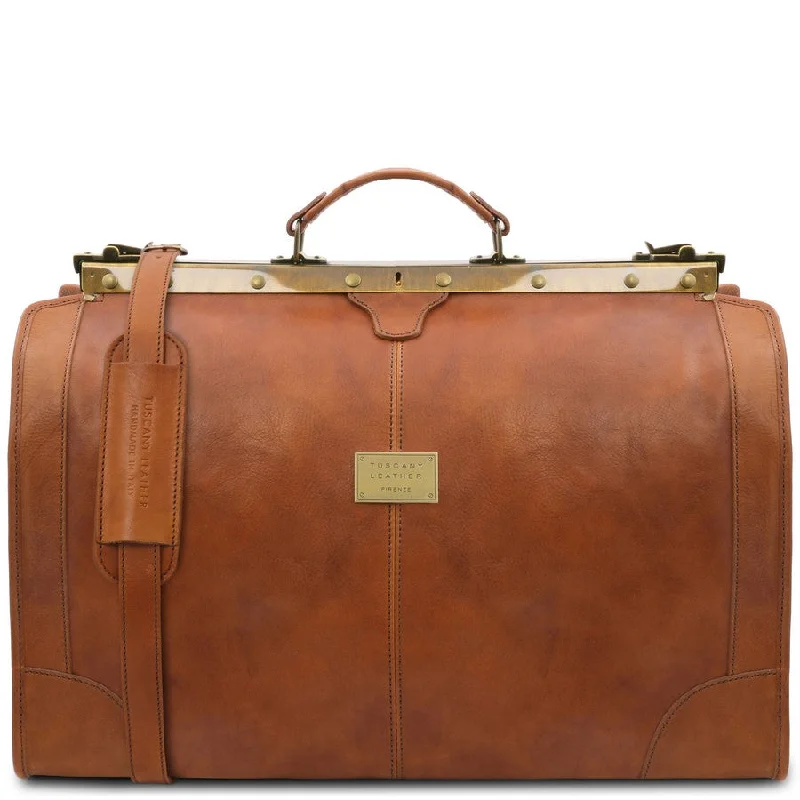 Madrid Leather Gladstone Bag