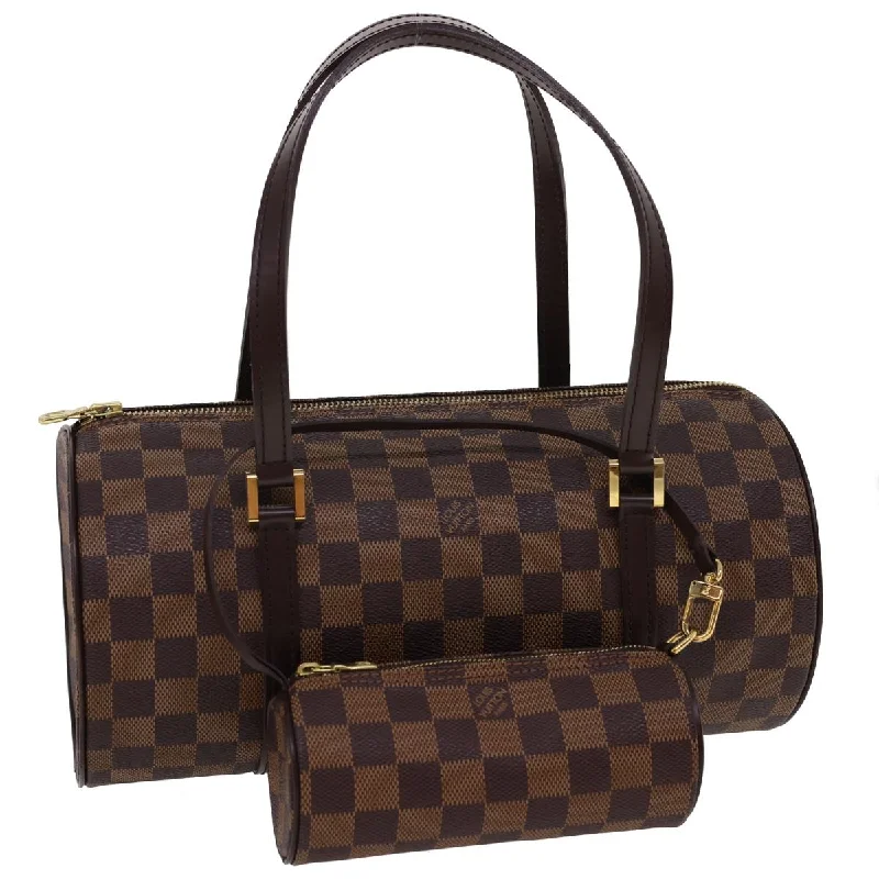 LOUIS VUITTON Damier Ebene Papillon 30 Hand Bag N51303 LV Auth 27147