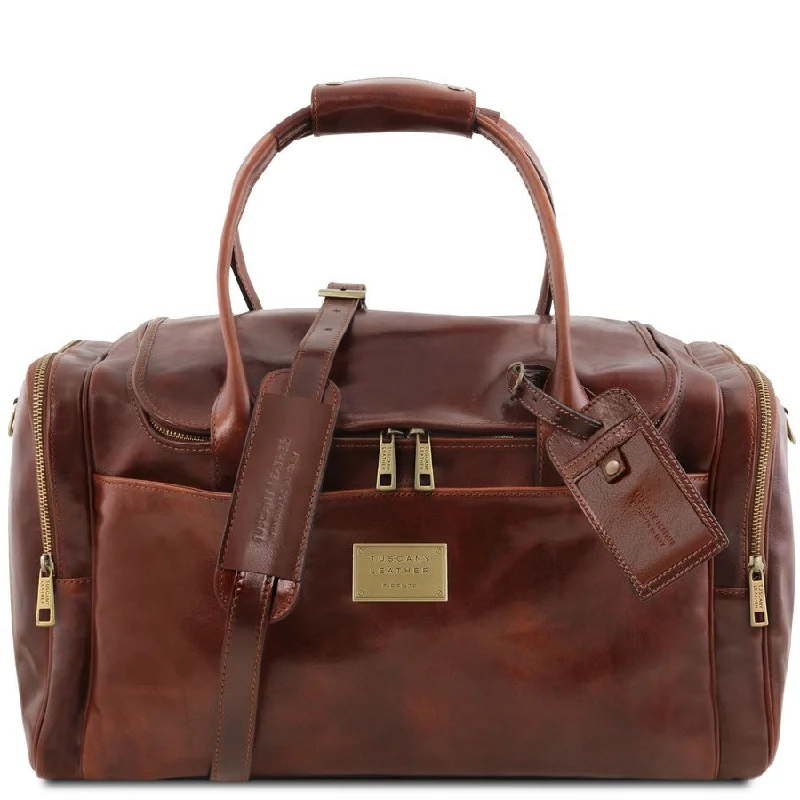 TL Voyager Luxury Leather Travel Bag