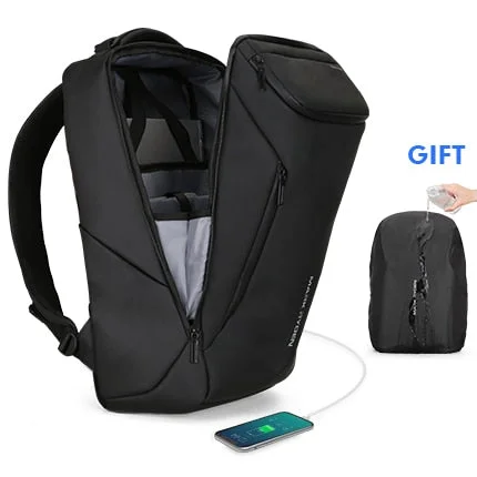 Men Backpack Multifunctional Man USB Charging Travel Bag