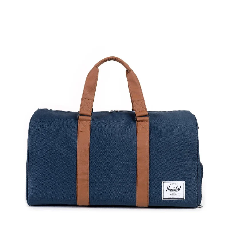 Novel Duffle (Navy+Tan)