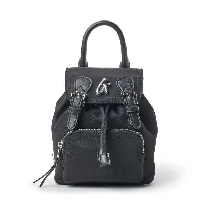 NYLON MINI BACKPACK BLACK