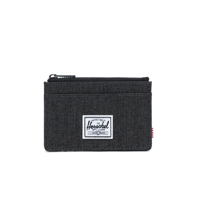 Oscar Wallet (Black Crosshatch)