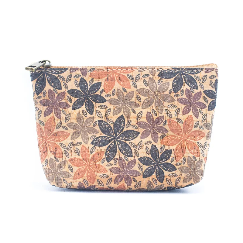 Women's pattern cork coin purse BAG-046（5units）