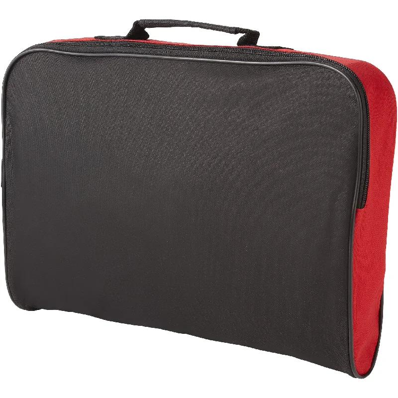 40 x 8 x 27cm / Solid Black-Red