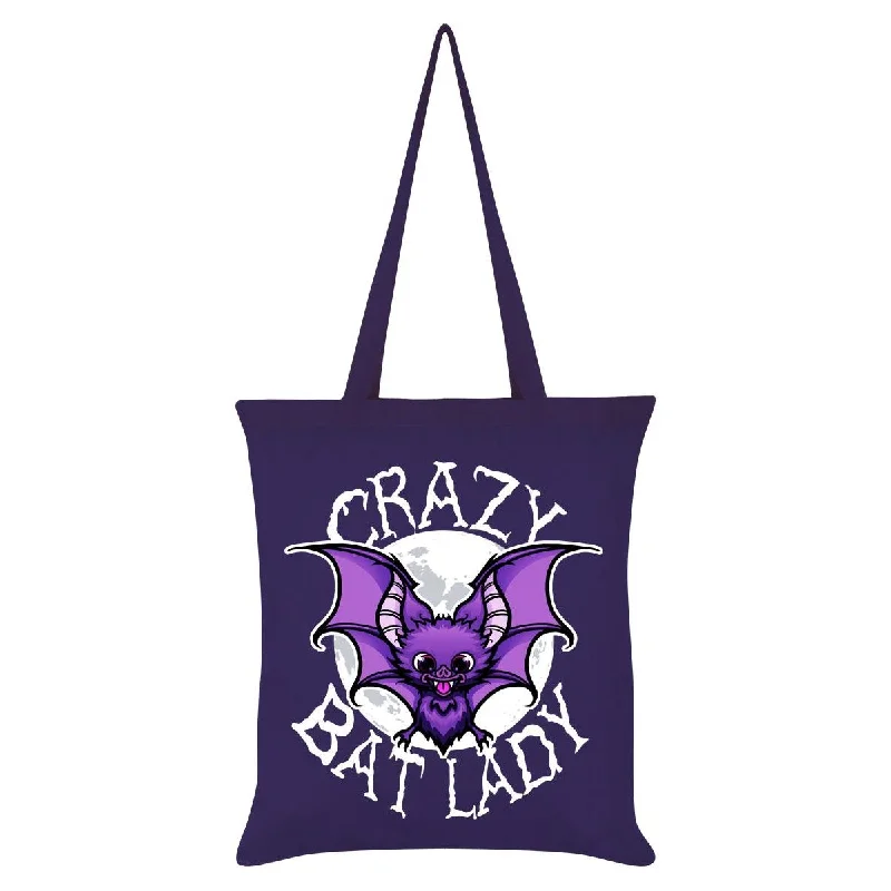 Grindstore Crazy Bat Lady Tote Bag