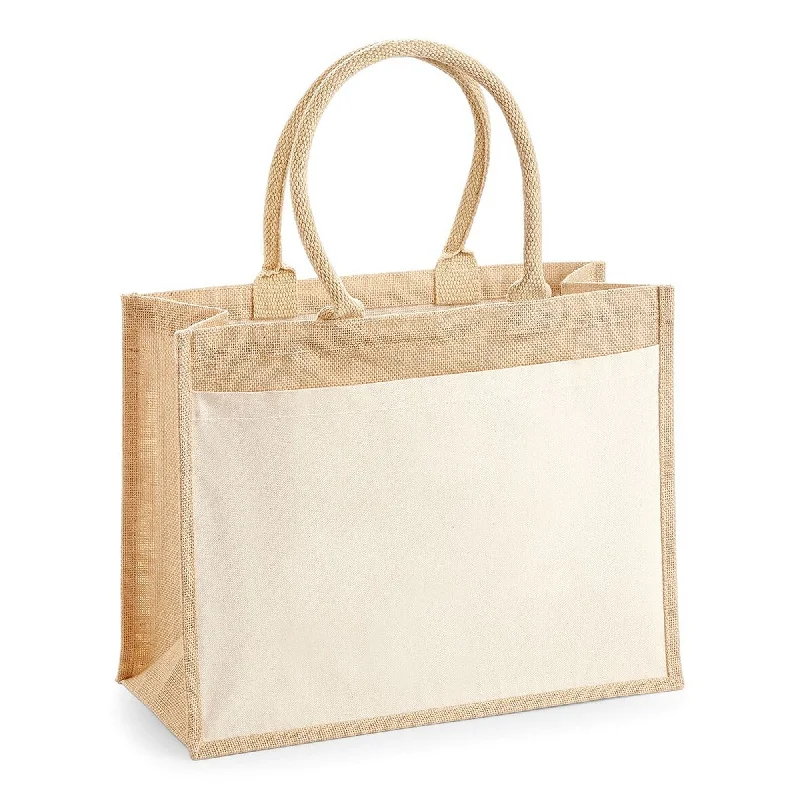 Westford Mill Pocket Jute Shopper