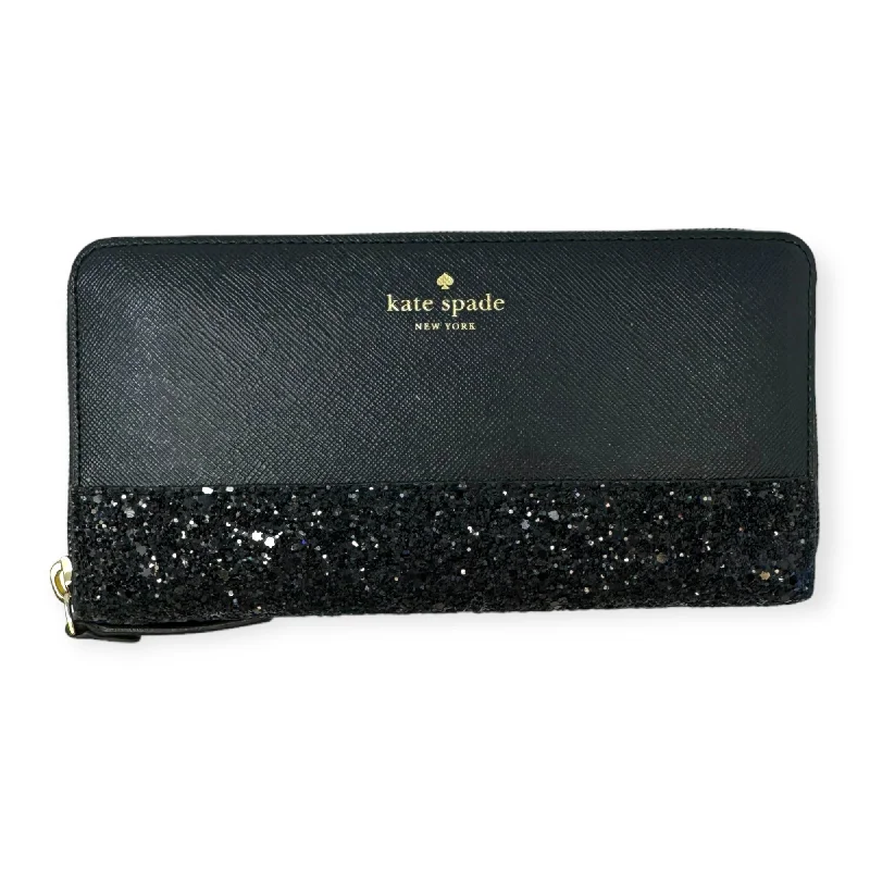 Glitter Neda Bifold Wallet Designer By Kate Spade, Size: Large